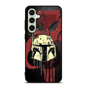BOBA FETT HELMET STAR WARS ART Samsung Galaxy S24 FE Case BOBA FETT HELMET STAR WARS ART Samsung Galaxy S24 FE Case