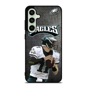CARSON WENTZ PHILADELPHIA EAGLES 3 Samsung Galaxy S24 FE Case