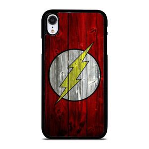 THE FLASH WOODEN iPhone XR Case