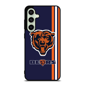 CHICAGO BEARS STRIPS ICON Samsung Galaxy S24 FE Case CHICAGO BEARS STRIPS ICON Samsung Galaxy S24 FE Case