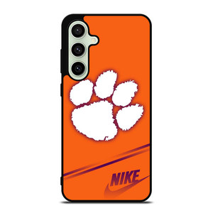 CLEAMSON TIGERS ORANGE Samsung Galaxy S24 FE Case