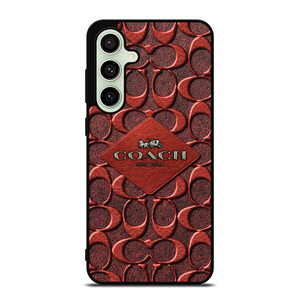 COACH NEW YORK BROWN Samsung Galaxy S24 FE Case COACH NEW YORK BROWN Samsung Galaxy S24 FE Case