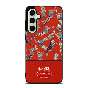 COACH NEW YORK DOG PARTY Samsung Galaxy S24 FE Case