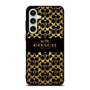 COACH NEW YORK GOLDEN Samsung Galaxy S24 FE Case