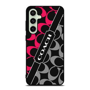 COACH NEW YORK RED WHITE Samsung Galaxy S24 FE Case