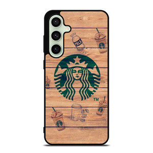 COFFEESHOP STARBUCK WOODEN LOGO Samsung Galaxy S24 FE Case