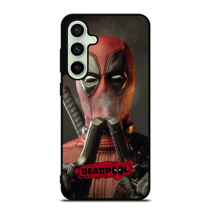 DEADPOLL POTRAIT DOUUBLE PISTOLS Samsung Galaxy S24 FE Case