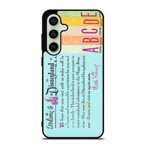 DISNEY WORLD TICKET BOOK Samsung Galaxy S24 FE Case DISNEY WORLD TICKET BOOK Samsung Galaxy S24 FE Case