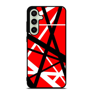 EDDIE VAN HALEN GUITAR STRIPES PATTERN Samsung Galaxy S24 FE Case EDDIE VAN HALEN GUITAR STRIPES PATTERN Samsung Galaxy S24 FE Case