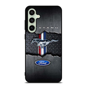 FORD MUSTANG METAL LOGO EMBLEM Samsung Galaxy S24 FE Case