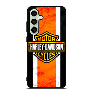 HARLEY DAVIDSON MARBLE LOGO Samsung Galaxy S24 FE Case