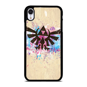 TRIFORCE SPLASH EMBLEM ART iPhone XR Case TRIFORCE SPLASH EMBLEM ART iPhone XR Case