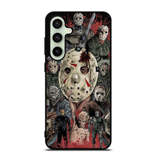 JASON FRIDAY THE 13TH COLLAGE Samsung Galaxy S24 FE Case