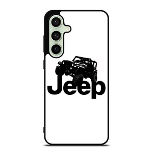 JEEP BLACK LOGO Samsung Galaxy S24 FE Case