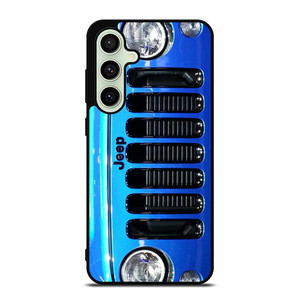 JEEP WRANGLER POLAR FRONT BLUE Samsung Galaxy S24 FE Case