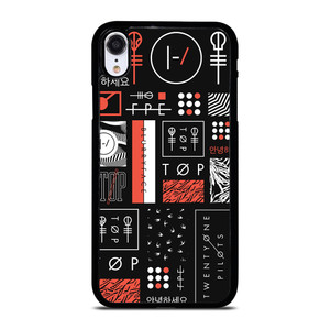 TWENTY ONE PILOTS BLURRYFACE ART iPhone XR Case TWENTY ONE PILOTS BLURRYFACE ART iPhone XR Case
