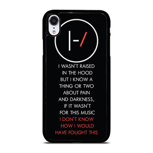 TWENTY ONE PILOTS LYRIC iPhone XR Case TWENTY ONE PILOTS LYRIC iPhone XR Case