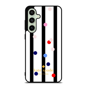 KATE SPADE STRIPE POLKADOTS Samsung Galaxy S24 FE Case