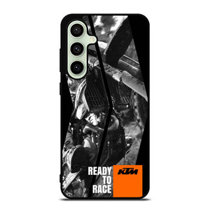 KTM MOTORCYCLE READY TO RACE Samsung Galaxy S24 FE Case KTM MOTORCYCLE READY TO RACE Samsung Galaxy S24 FE Case
