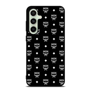 MCM WORLDWIDE ICON BLACK Samsung Galaxy S24 FE Case