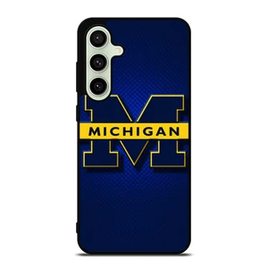MICHIGAN WOLVERINE SYMBOL LOGO Samsung Galaxy S24 FE Case