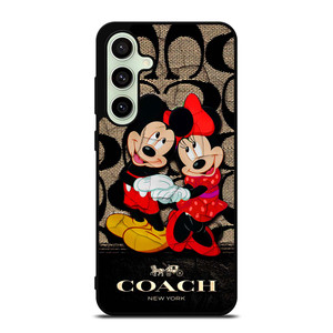 MICKEY MINNIE MOUSE COACH Samsung Galaxy S24 FE Case MICKEY MINNIE MOUSE COACH Samsung Galaxy S24 FE Case
