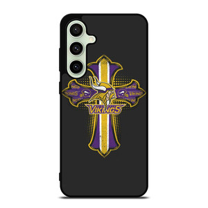 MINNESOTA VIKINGS LOGO CROSS Samsung Galaxy S24 FE Case