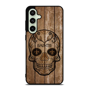 NEW ORLEANS SAINTS SKULL 2 Samsung Galaxy S24 FE Case
