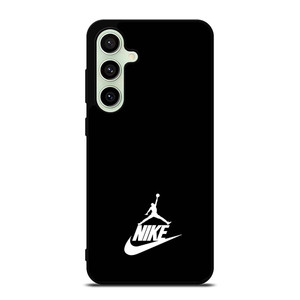 NIKE AIR JORDAN SIMPLE LOGO BLACK Samsung Galaxy S24 FE Case
