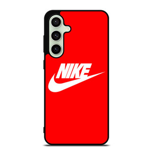NIKE SWOOSH LOGO RED Samsung Galaxy S24 FE Case NIKE SWOOSH LOGO RED Samsung Galaxy S24 FE Case