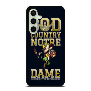 NOTRE DAME FIGHTING GOD COUNTRY Samsung Galaxy S24 FE Case