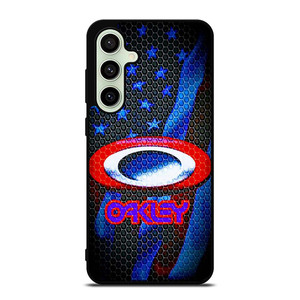 OAKLEY LOGO AMERICAN FLAG Samsung Galaxy S24 FE Case OAKLEY LOGO AMERICAN FLAG Samsung Galaxy S24 FE Case
