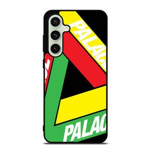PALACE BIG LOGO RED YELLOW GREEN Samsung Galaxy S24 FE Case