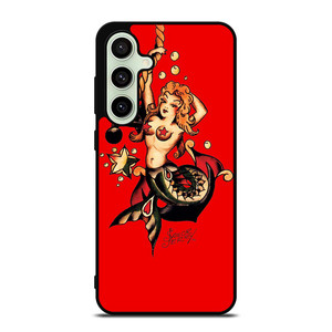 SAILOR JERRY MERMAID TATTOO Samsung Galaxy S24 FE Case SAILOR JERRY MERMAID TATTOO Samsung Galaxy S24 FE Case