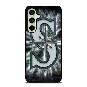 SEATTLE MARINERS MLB LOGO Samsung Galaxy S24 FE Case SEATTLE MARINERS MLB LOGO Samsung Galaxy S24 FE Case