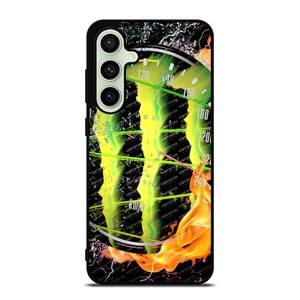 SPEEDOMETER AND MONSTER ENERGY Samsung Galaxy S24 FE Case SPEEDOMETER AND MONSTER ENERGY Samsung Galaxy S24 FE Case