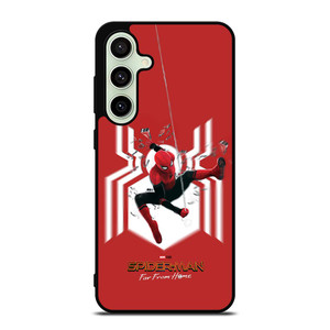 SPIDERMAN FAR FROM HOME LOGO RED ACTION Samsung Galaxy S24 FE Case