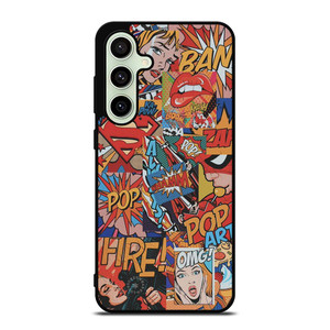 SUPERMAN POP ART COMIC Samsung Galaxy S24 FE Case