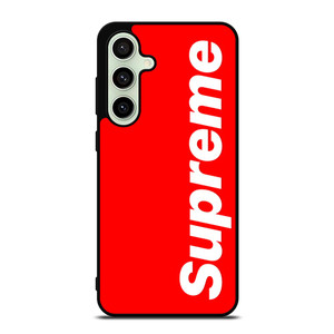SUPREME RED LOGO Samsung Galaxy S24 FE Case SUPREME RED LOGO Samsung Galaxy S24 FE Case