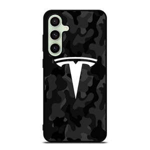 TESLA MOTORS LOGO CAMO Samsung Galaxy S24 FE Case TESLA MOTORS LOGO CAMO Samsung Galaxy S24 FE Case