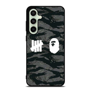 UNDEFEATED BAPE LOGO CAMO Samsung Galaxy S24 FE Case