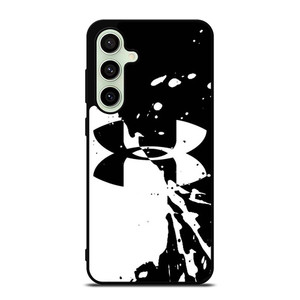 UNDER ARMOUR BLACK WHITE Samsung Galaxy S24 FE Case UNDER ARMOUR BLACK WHITE Samsung Galaxy S24 FE Case