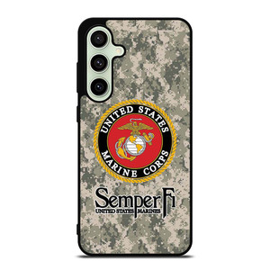 USMC US MARINE CORPS SEMPER Samsung Galaxy S24 FE Case USMC US MARINE CORPS SEMPER Samsung Galaxy S24 FE Case