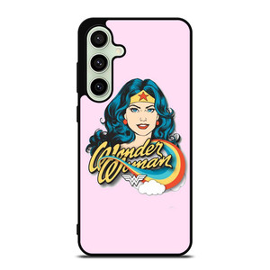 WONDER WOMAN CARTOON PINK Samsung Galaxy S24 FE Case