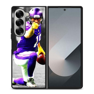 ADAM THIELEN 83 VIKINGS Samsung Galaxy Z Fold 6 Case Cover