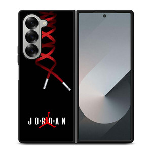 AIR JORDAN LOGO SHOELACE Samsung Galaxy Z Fold 6 Case Cover AIR JORDAN LOGO SHOELACE Samsung Galaxy Z Fold 6 Case Cover