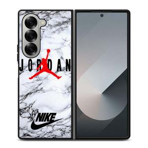 AIR JORDAN MARBLE NIKE Samsung Galaxy Z Fold 6 Case Cover AIR JORDAN MARBLE NIKE Samsung Galaxy Z Fold 6 Case Cover