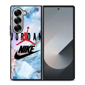 AIR JORDAN NIKE MARBLE Samsung Galaxy Z Fold 6 Case Cover AIR JORDAN NIKE MARBLE Samsung Galaxy Z Fold 6 Case Cover