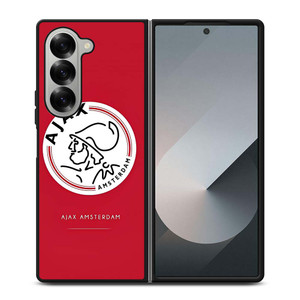 AJAX AMSTERDAM FOOTBALL TEAM LOGO ICON Samsung Galaxy Z Fold 6 Case Cover