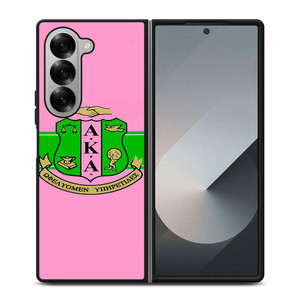 AKA PINK AND GREEN Samsung Galaxy Z Fold 6 Case Cover AKA PINK AND GREEN Samsung Galaxy Z Fold 6 Case Cover